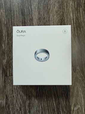 Oura Ring 4 Brushed Silver